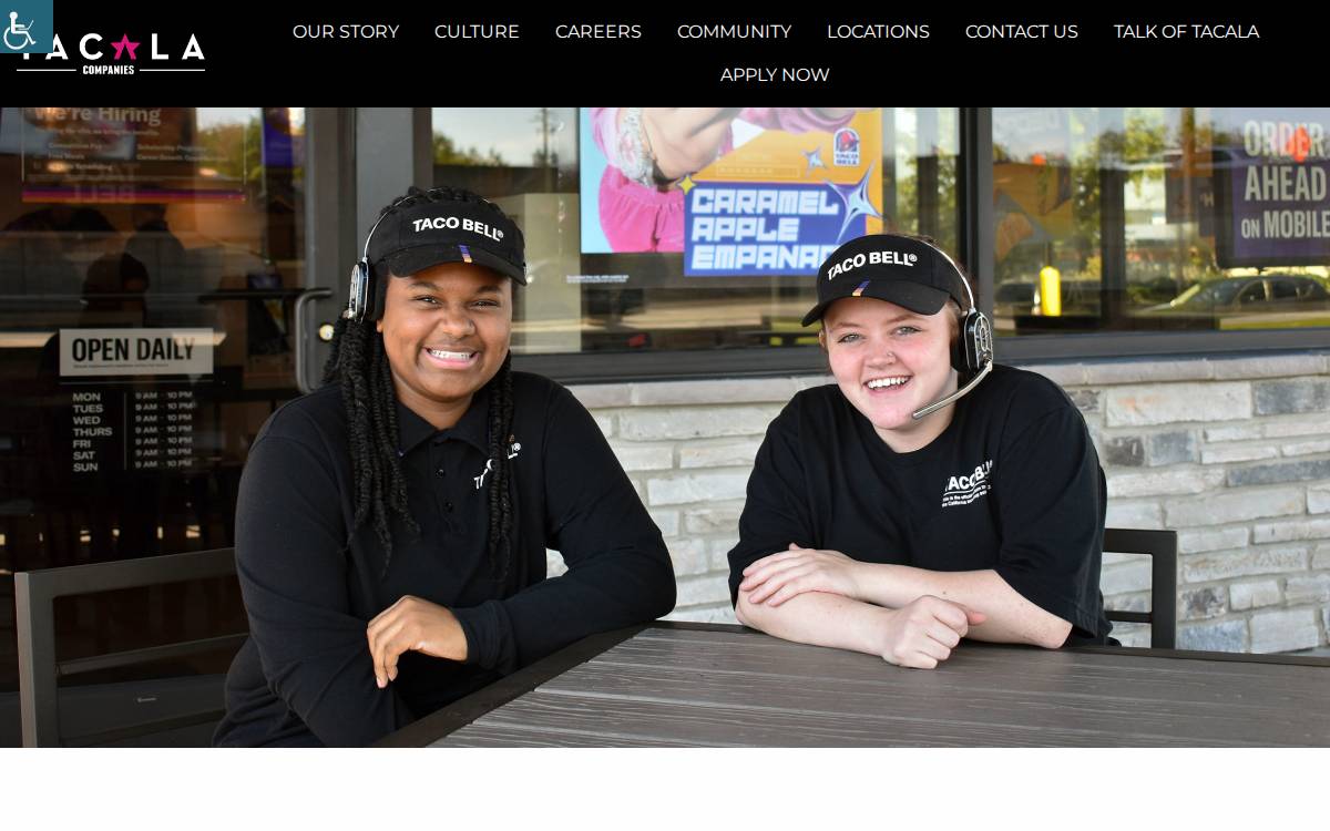 Tacala website preview