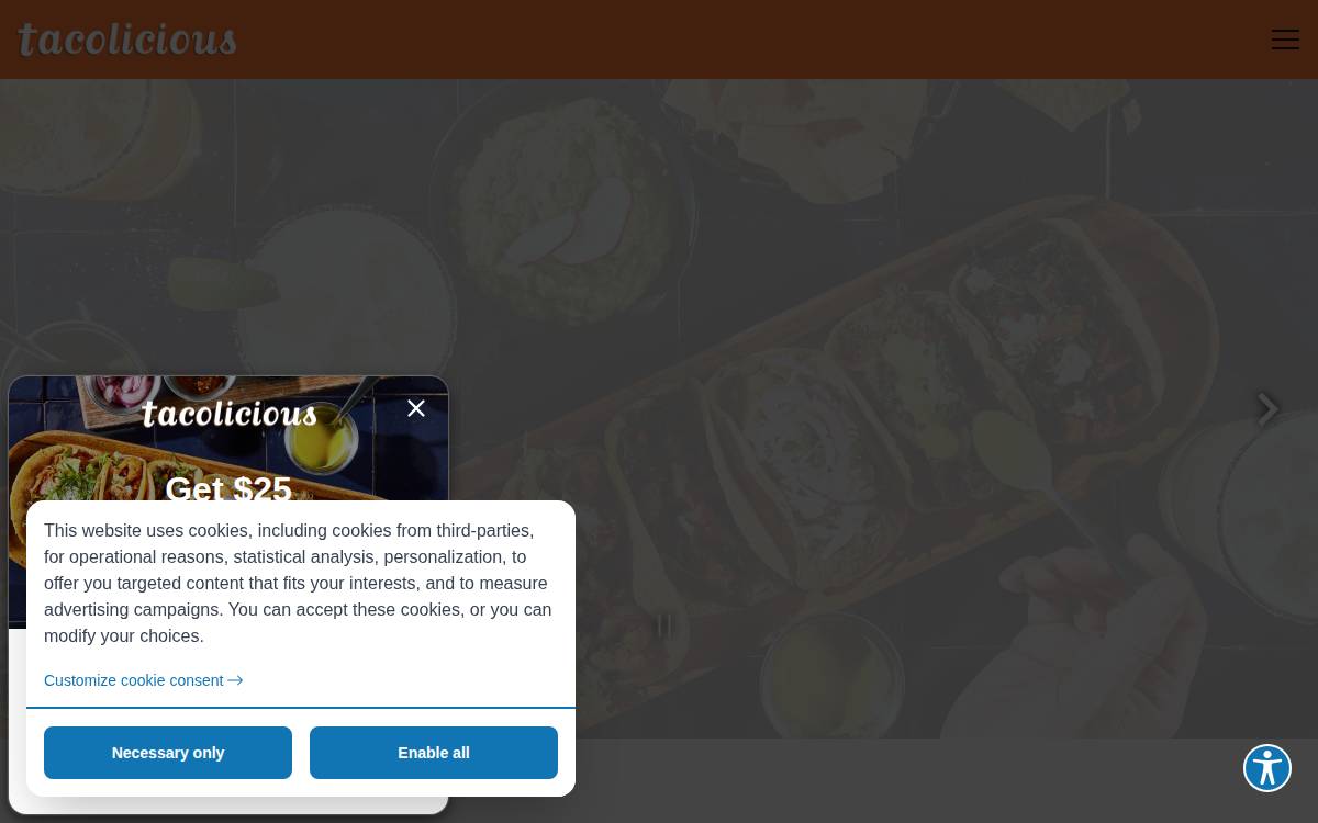 Tacolicious website preview