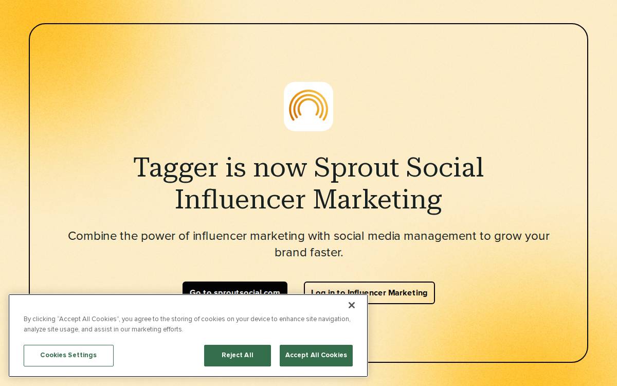 Tagger Media website preview