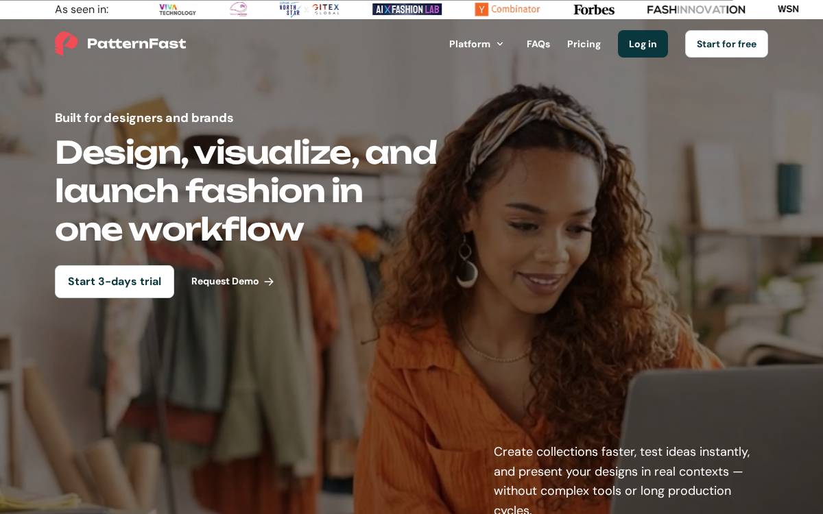 Tailornova/Couturme website preview