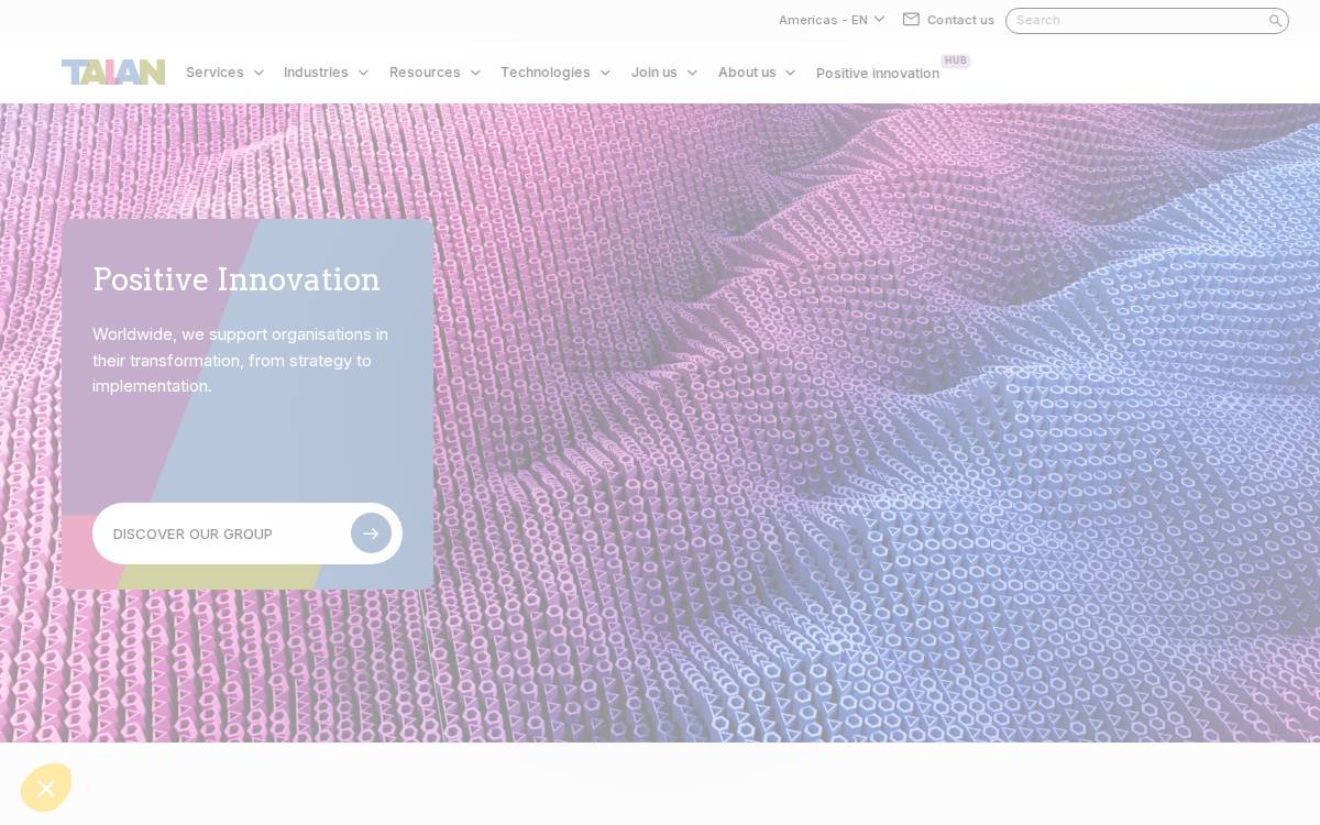 Talan website preview