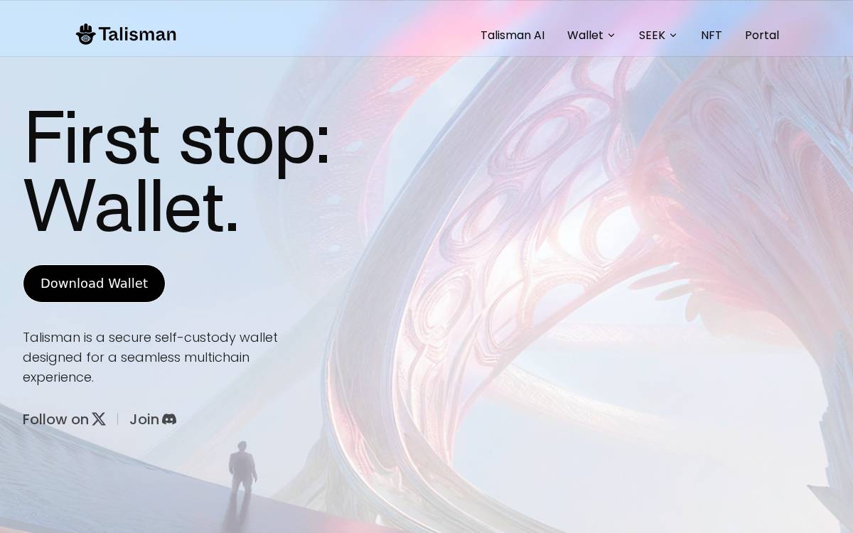 Talisman website preview