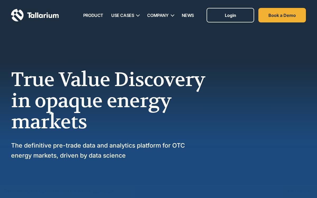 Tallarium website preview