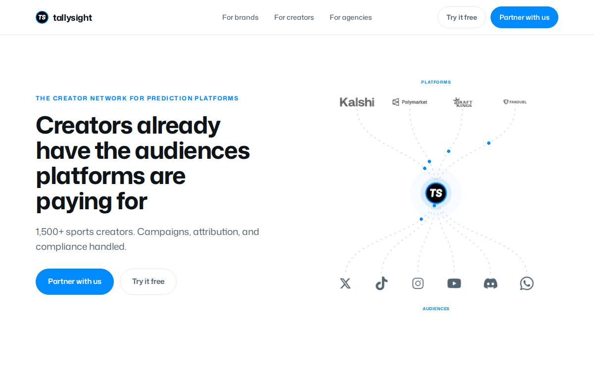 Tallysight website preview
