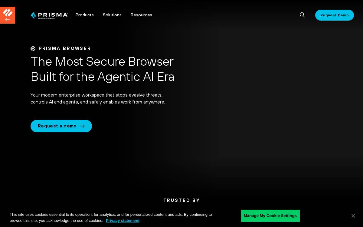 Talon Cyber Security website preview