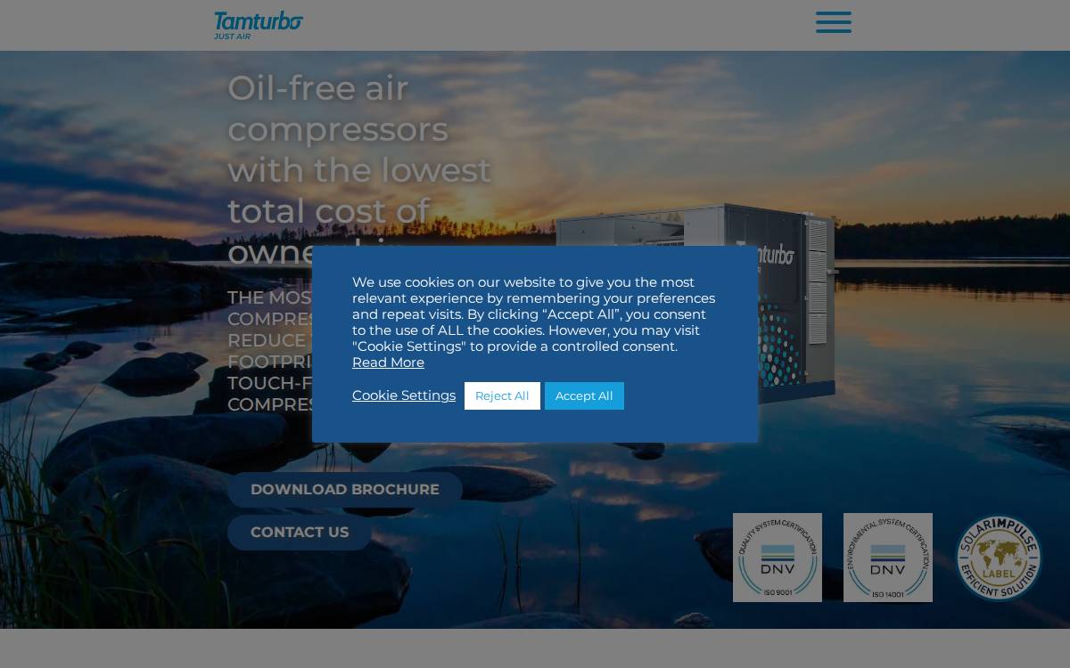 Tamturbo website preview