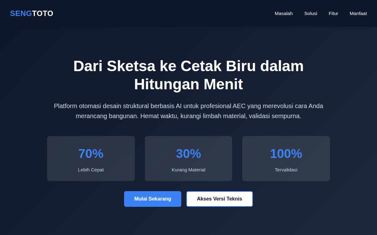 TANGObuilder website preview
