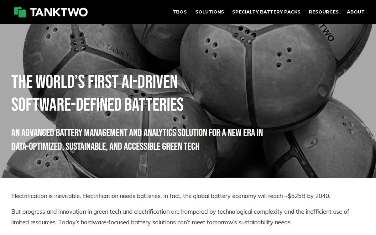 Tanktwo website preview