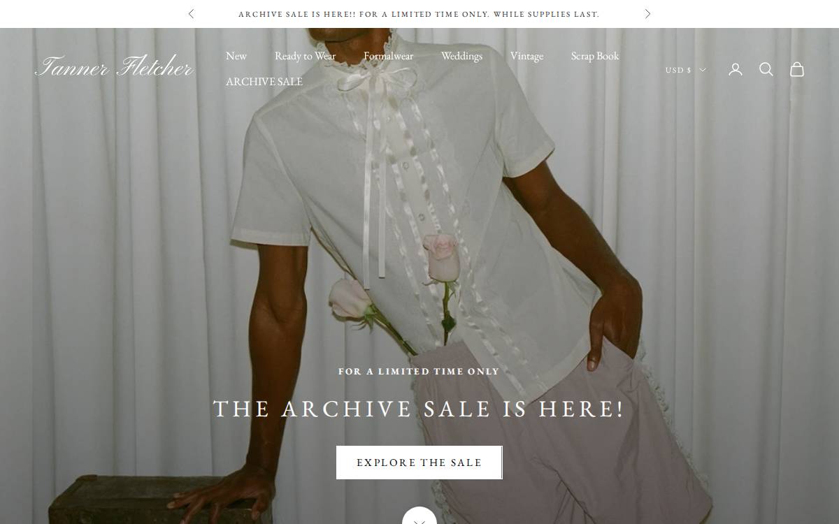 Tanner Fletcher website preview