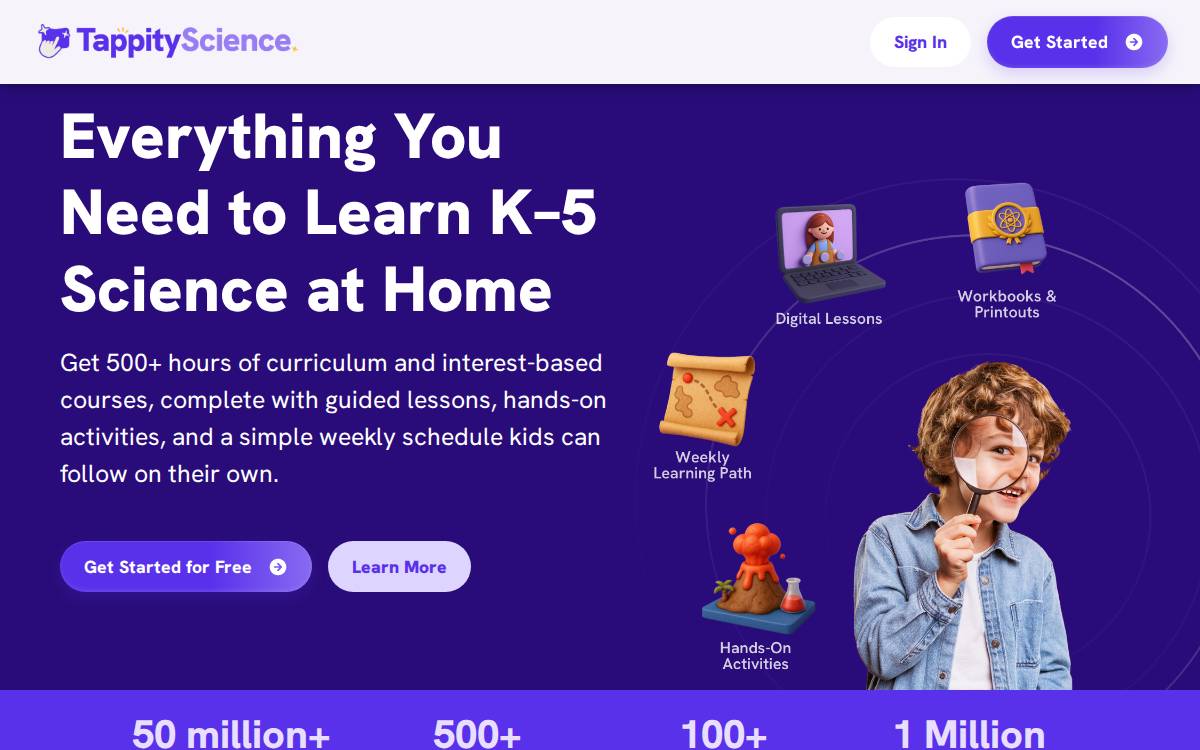 Tappity website preview