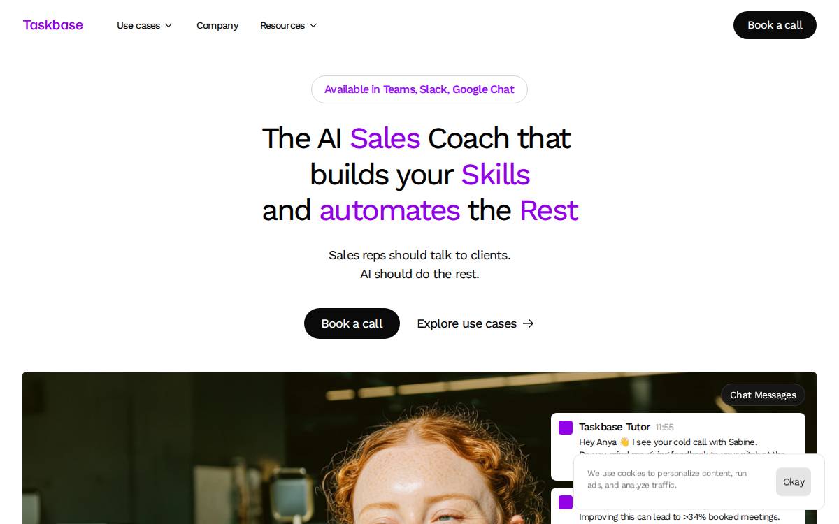 Taskbase website preview