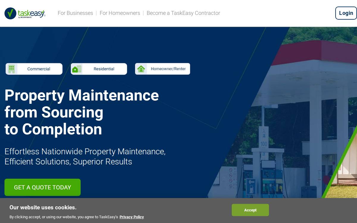 TaskEasy website preview