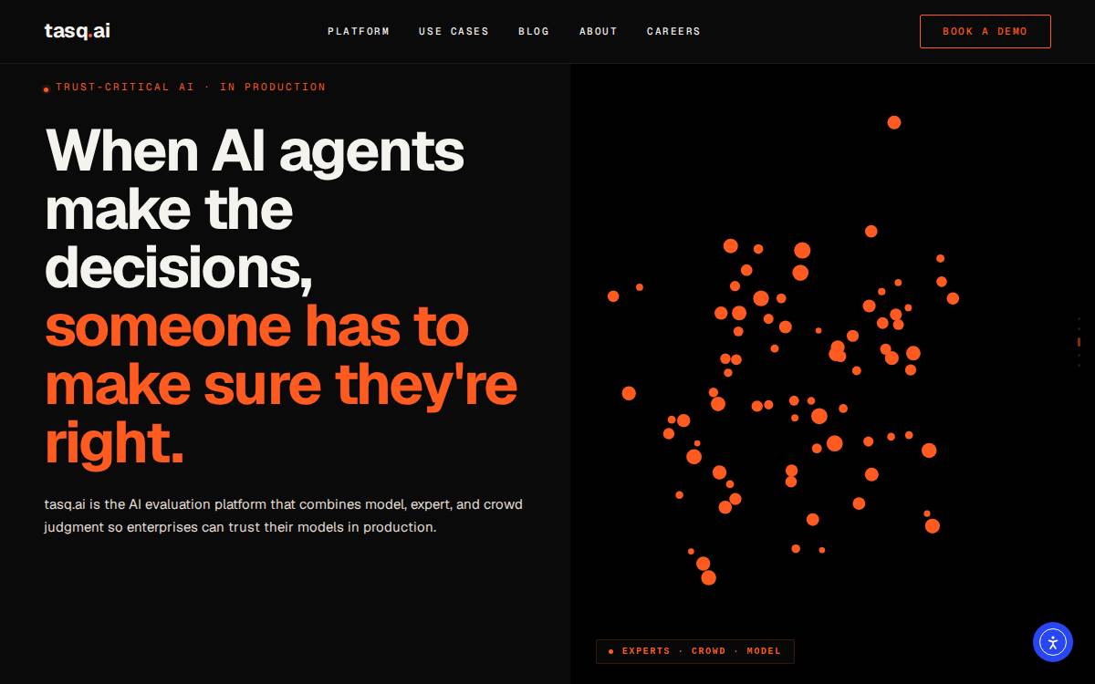 Tasq Technologies website preview