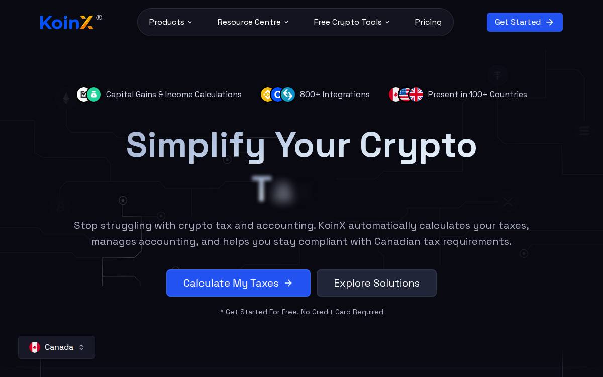 TaxNest website preview