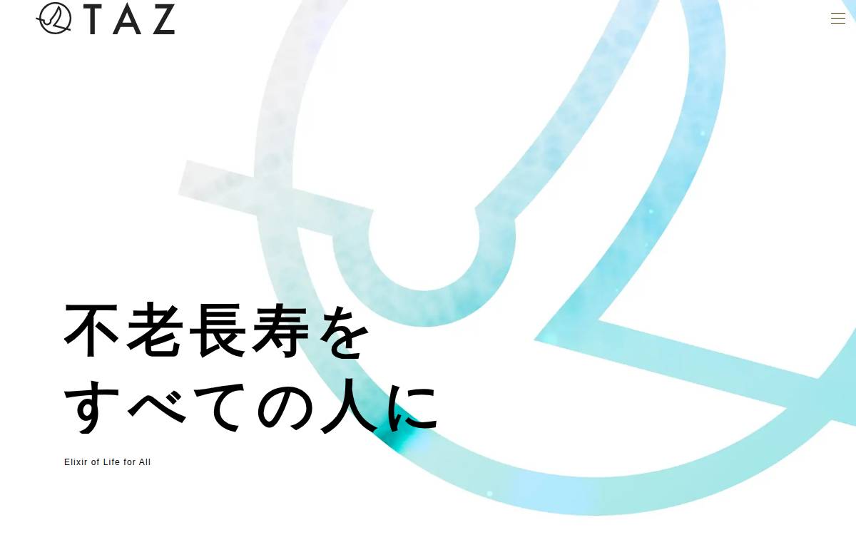 TAZ website preview