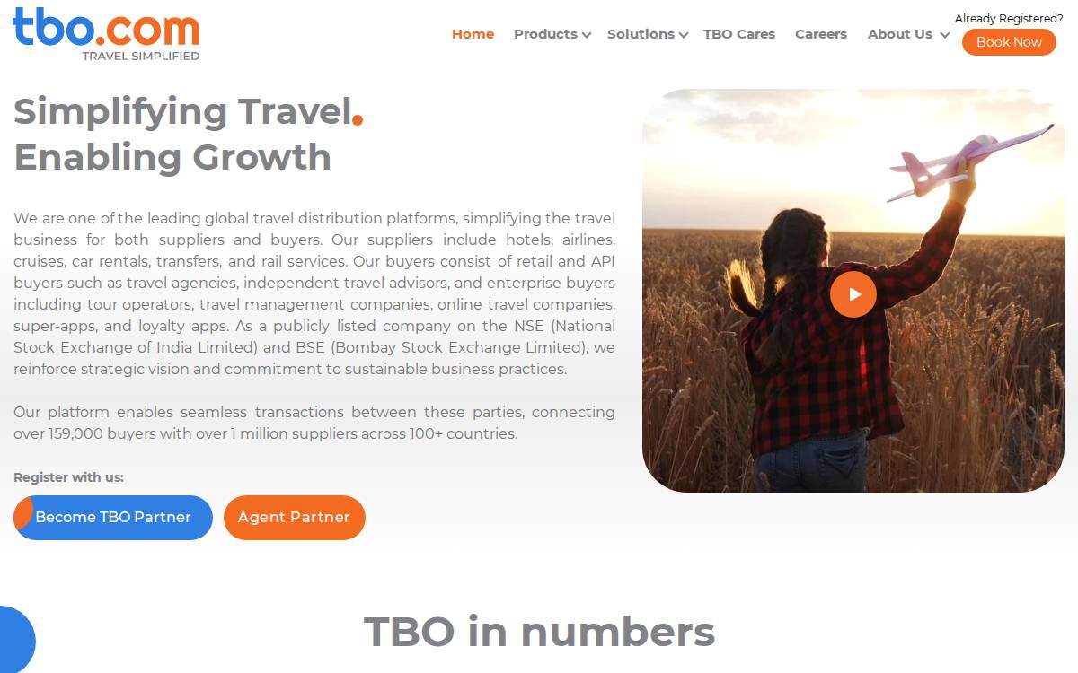 Tbo website preview