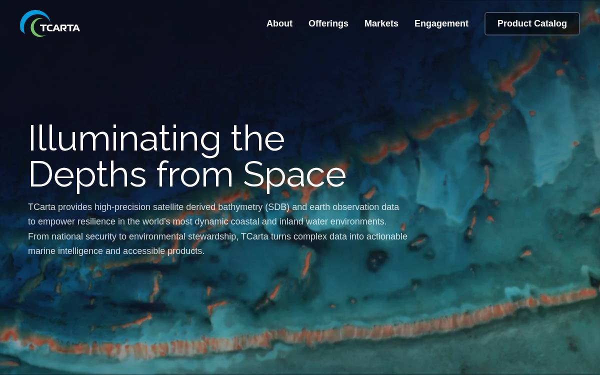 Tcarta website preview