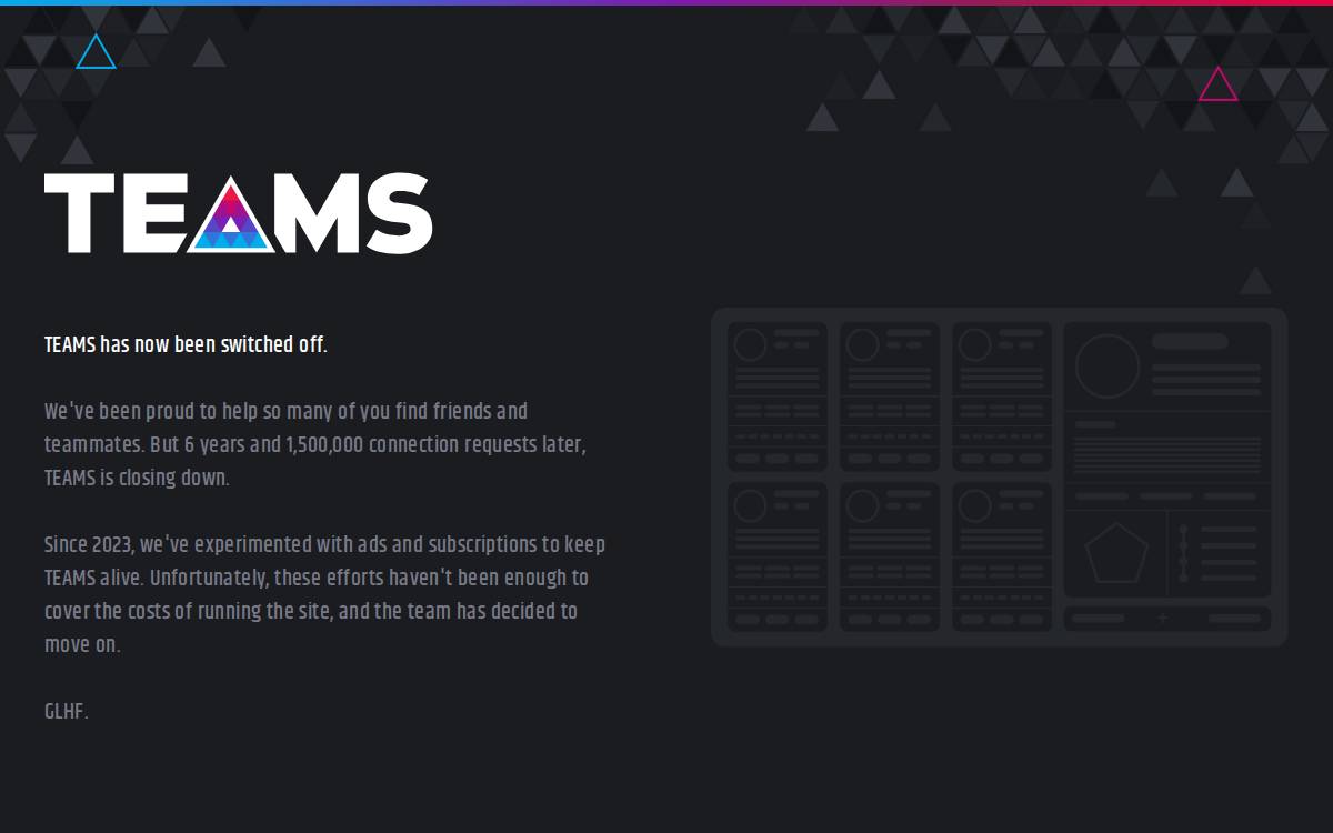 Teams website preview