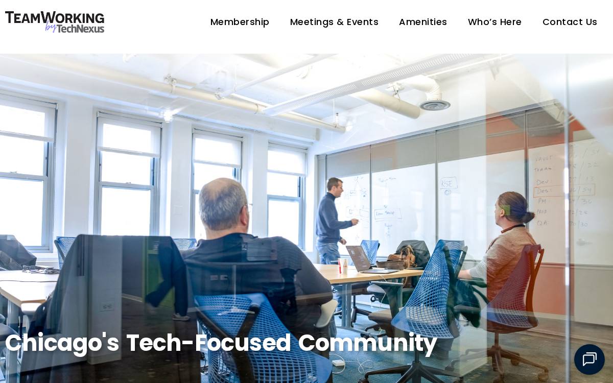 TeamWorking by TechNexus website preview