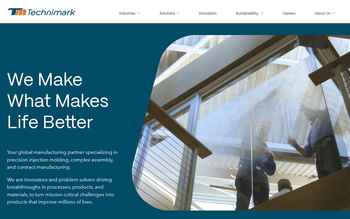 Technimark website preview