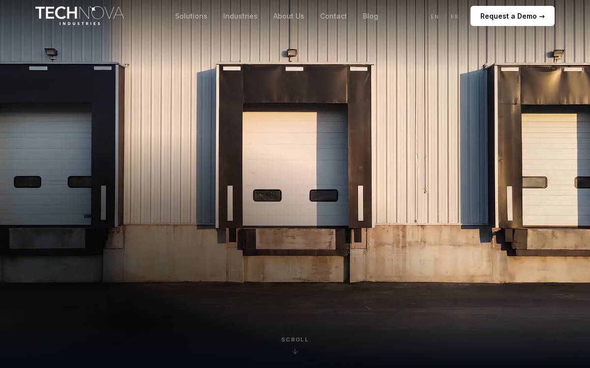 Technova Industries website preview
