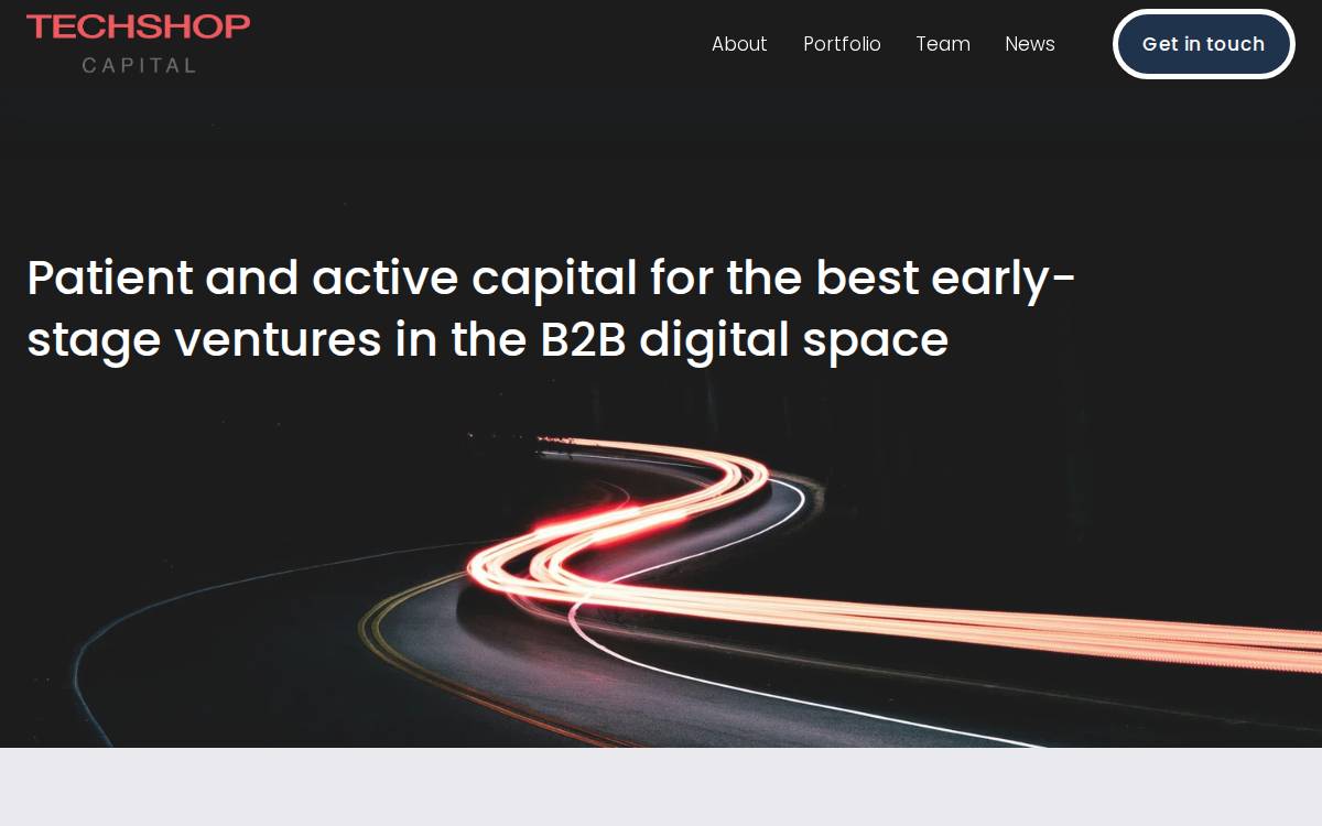 Techshop website preview