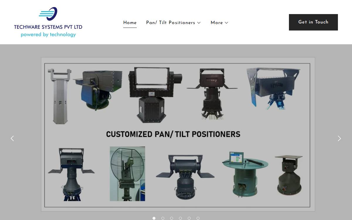 Techware Systems website preview