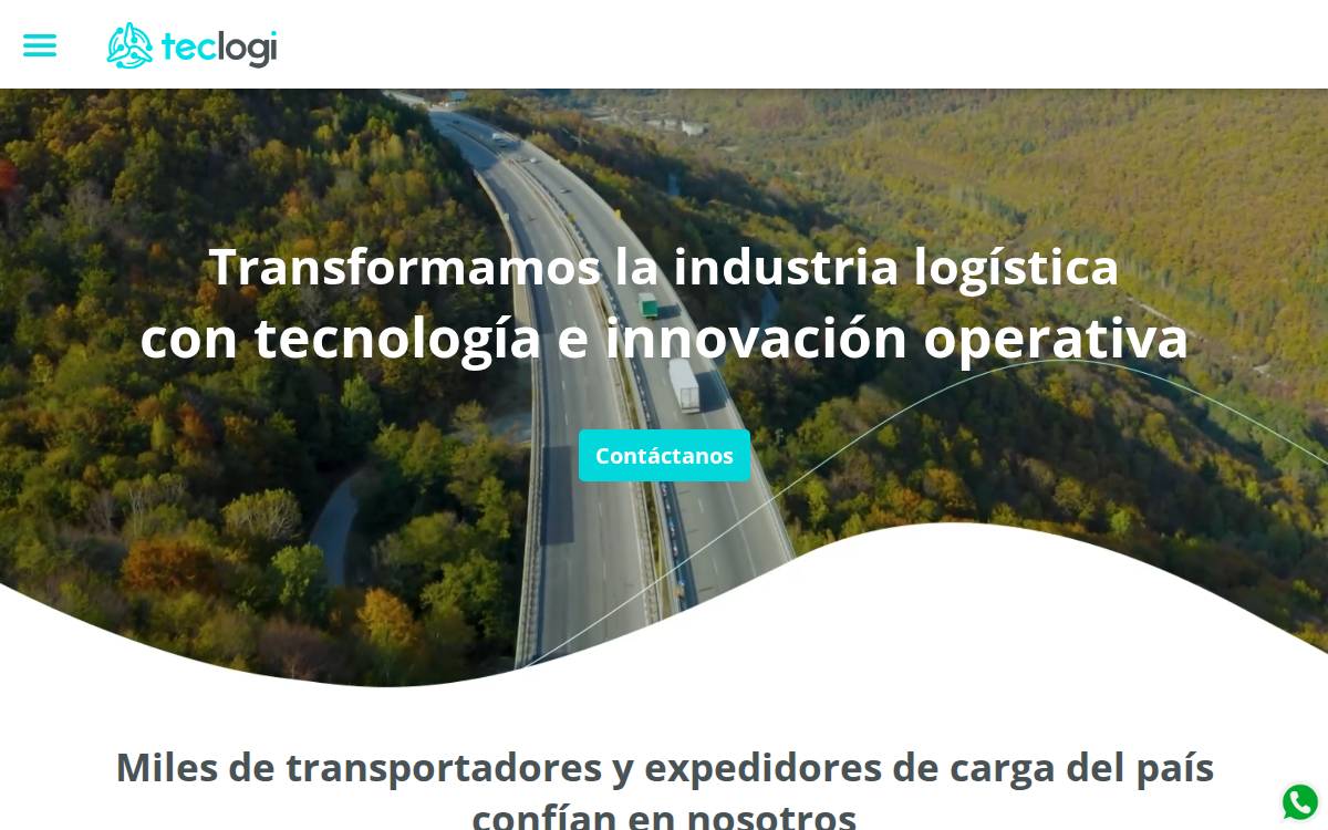 Teclogi website preview