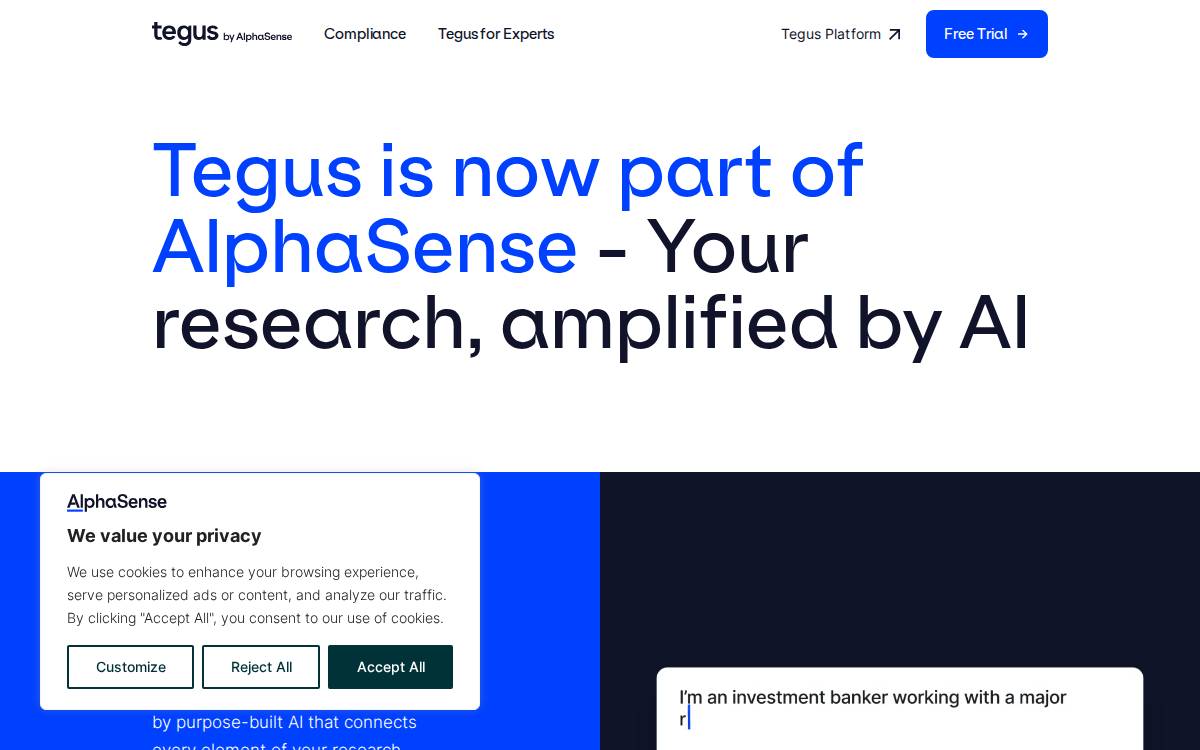 Tegus Acquires Canalyst website preview
