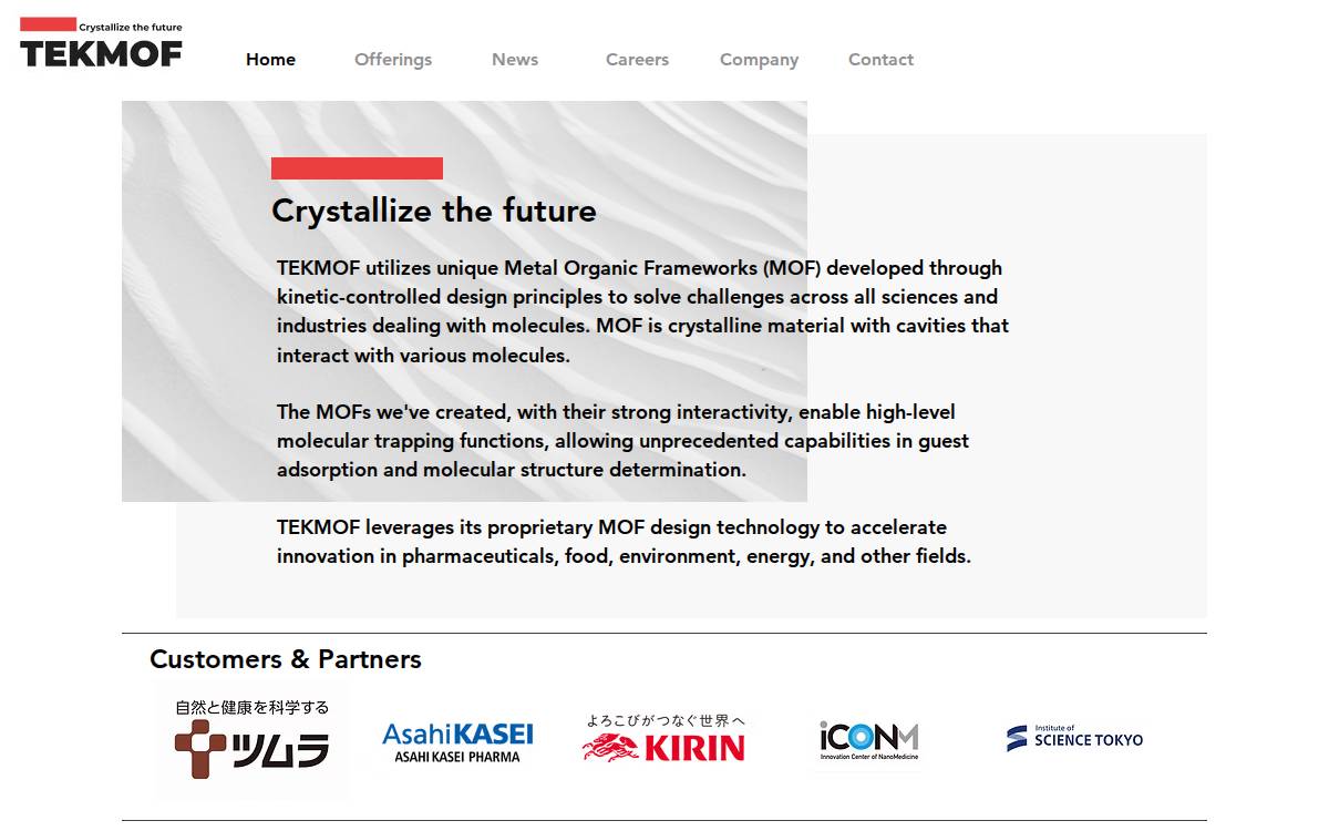 Tekmof website preview
