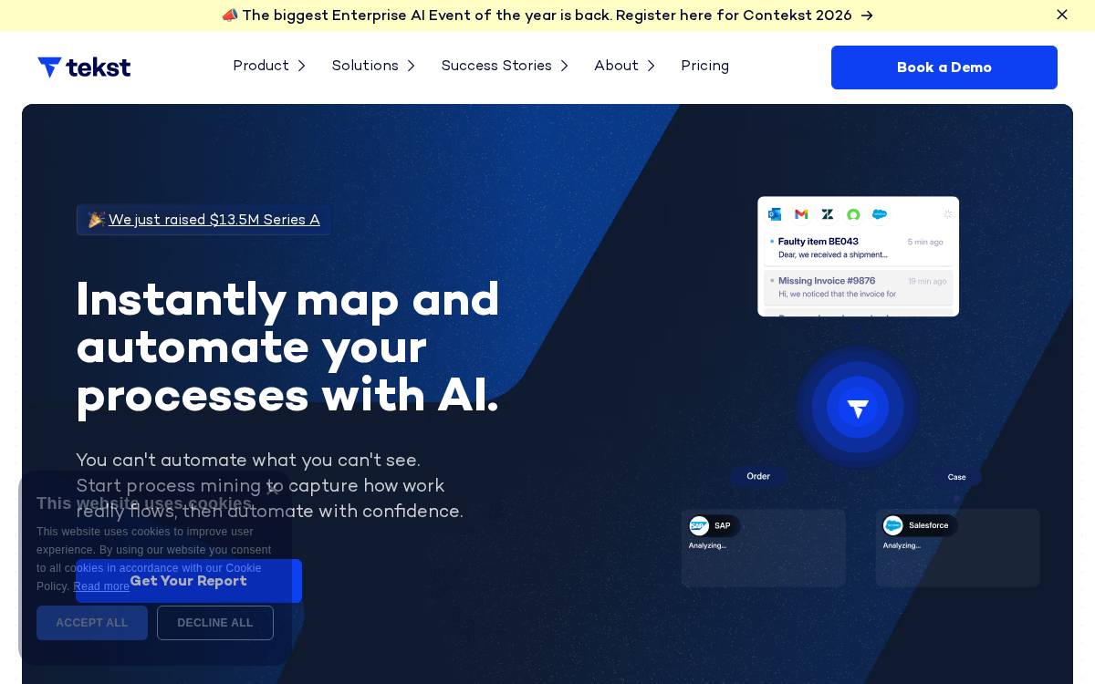 Tekst website preview