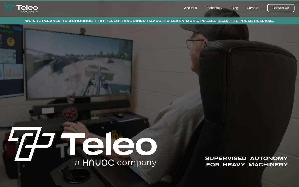 Teleo website preview