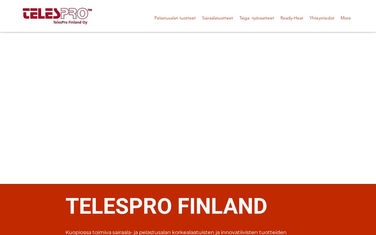 Telespro website preview