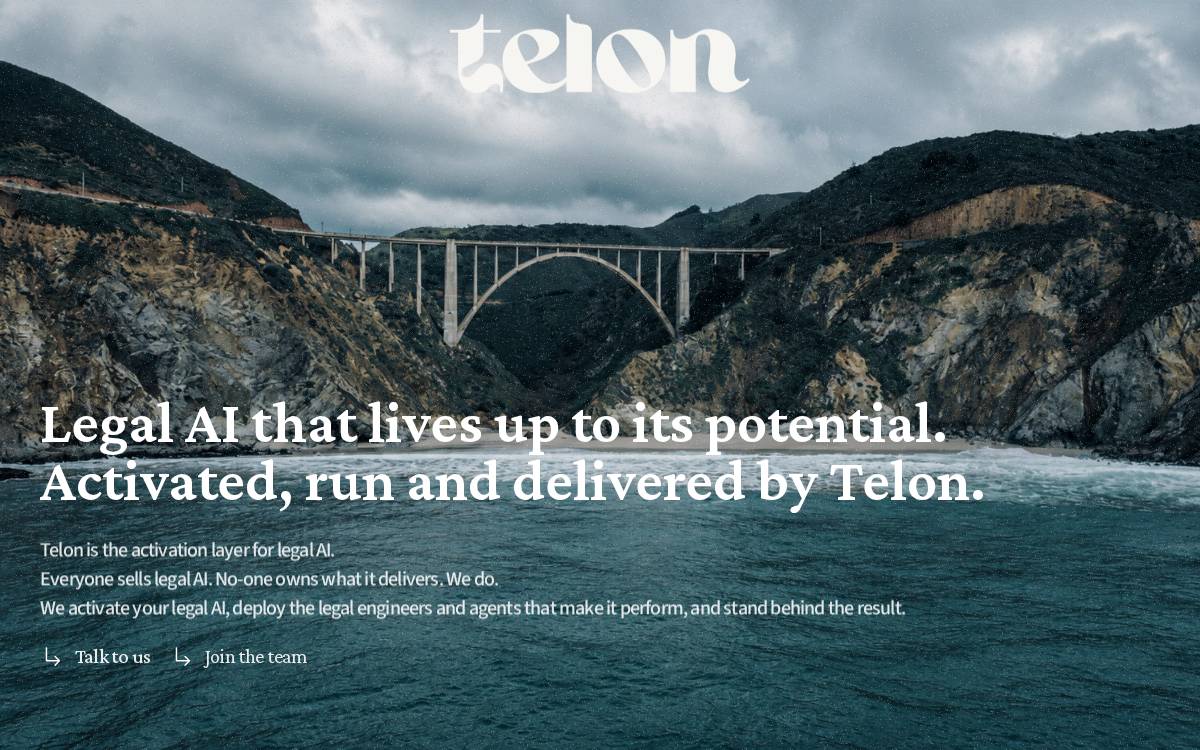 Telon website preview