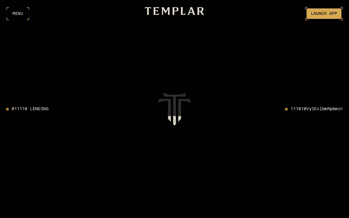 Templarfi website preview