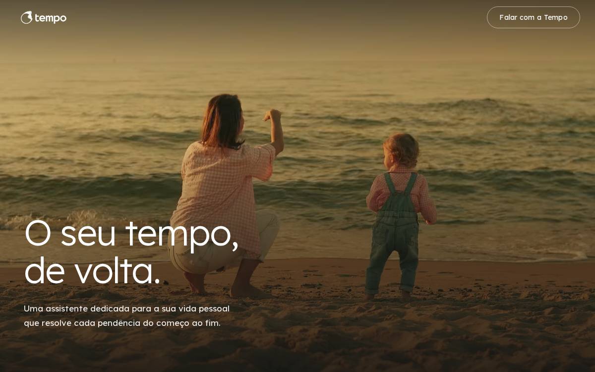 Tempo website preview