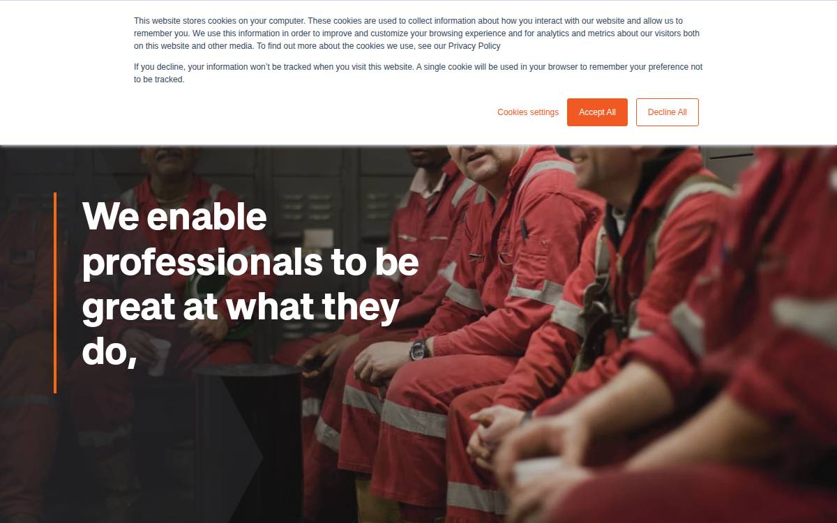 TenCate Protective Fabrics website preview