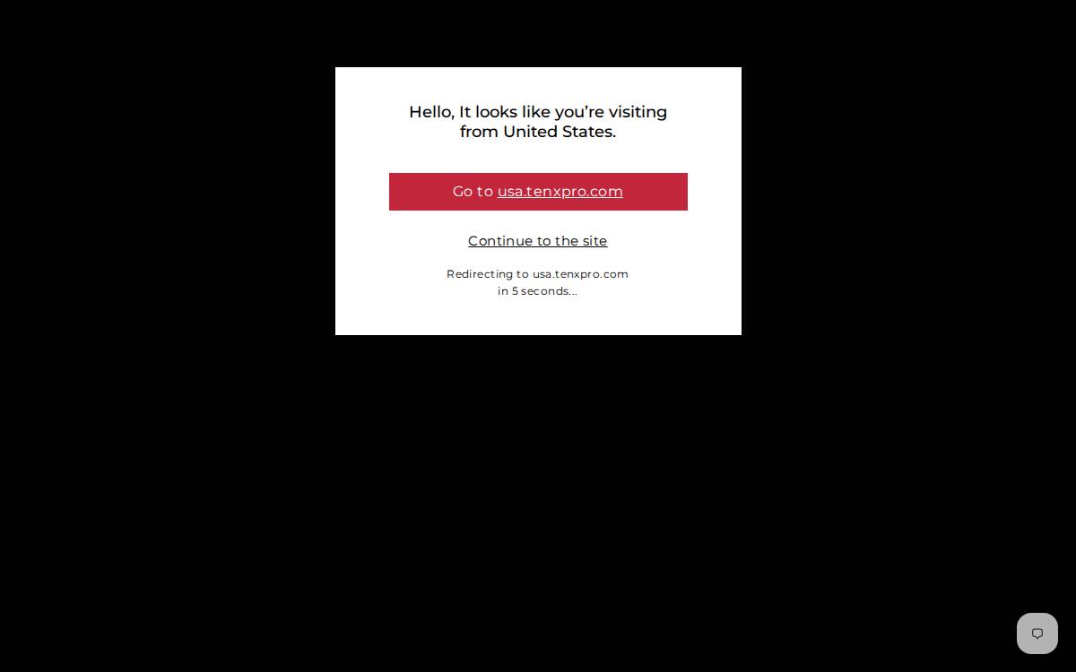 TENX Pro website preview