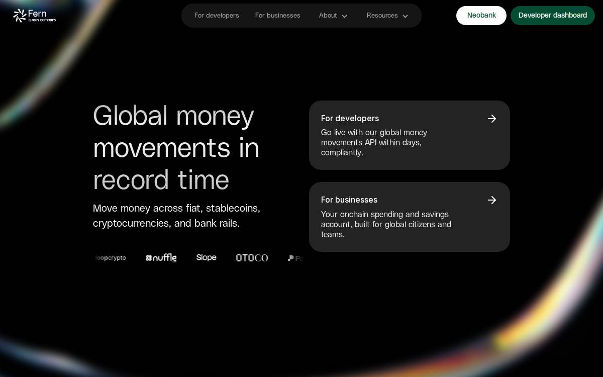 Tephra website preview