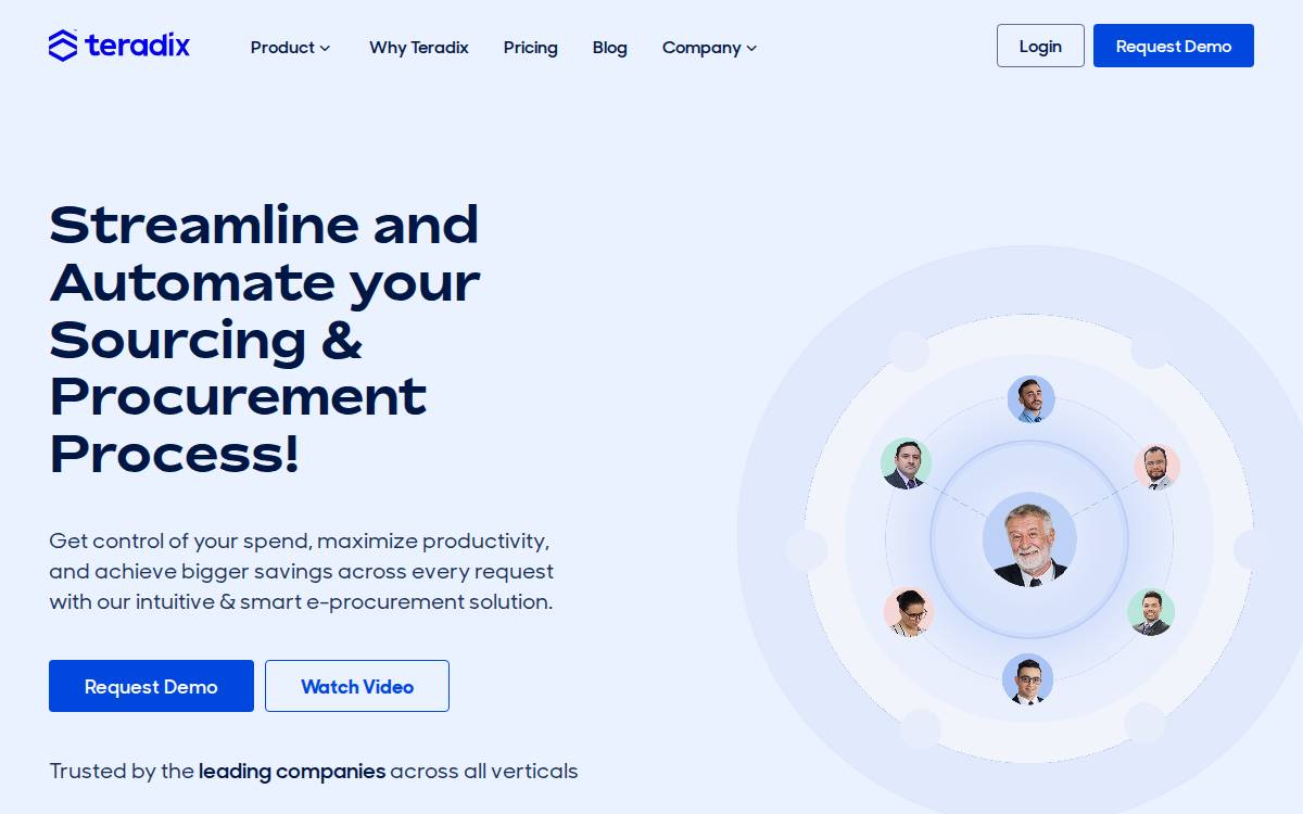Teradix website preview