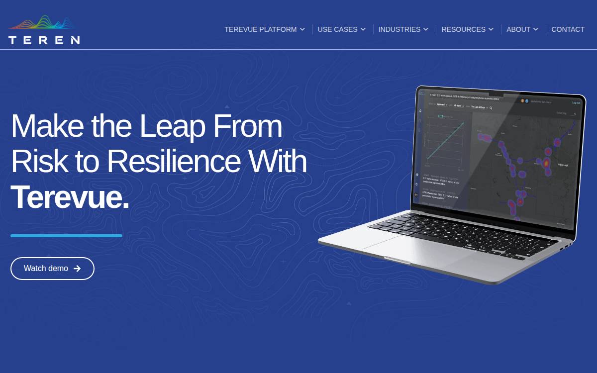 Teren4D website preview