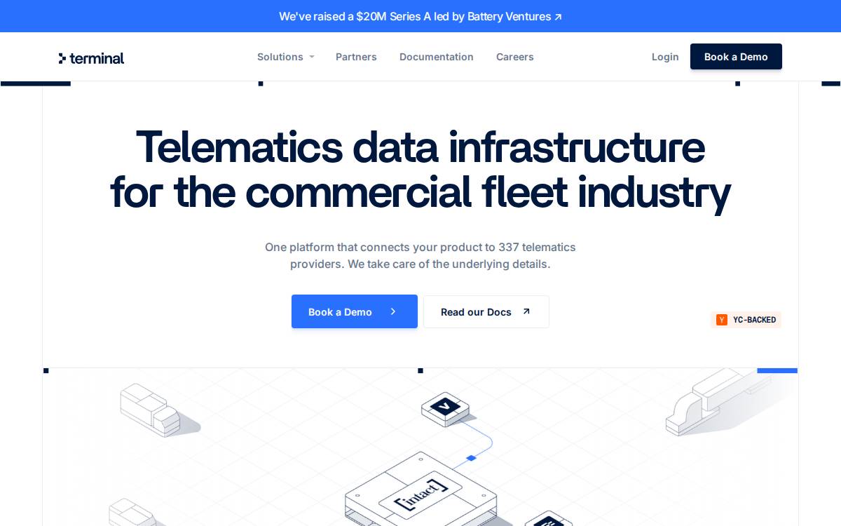 Terminal website preview