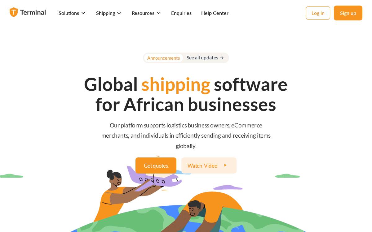 Terminal website preview
