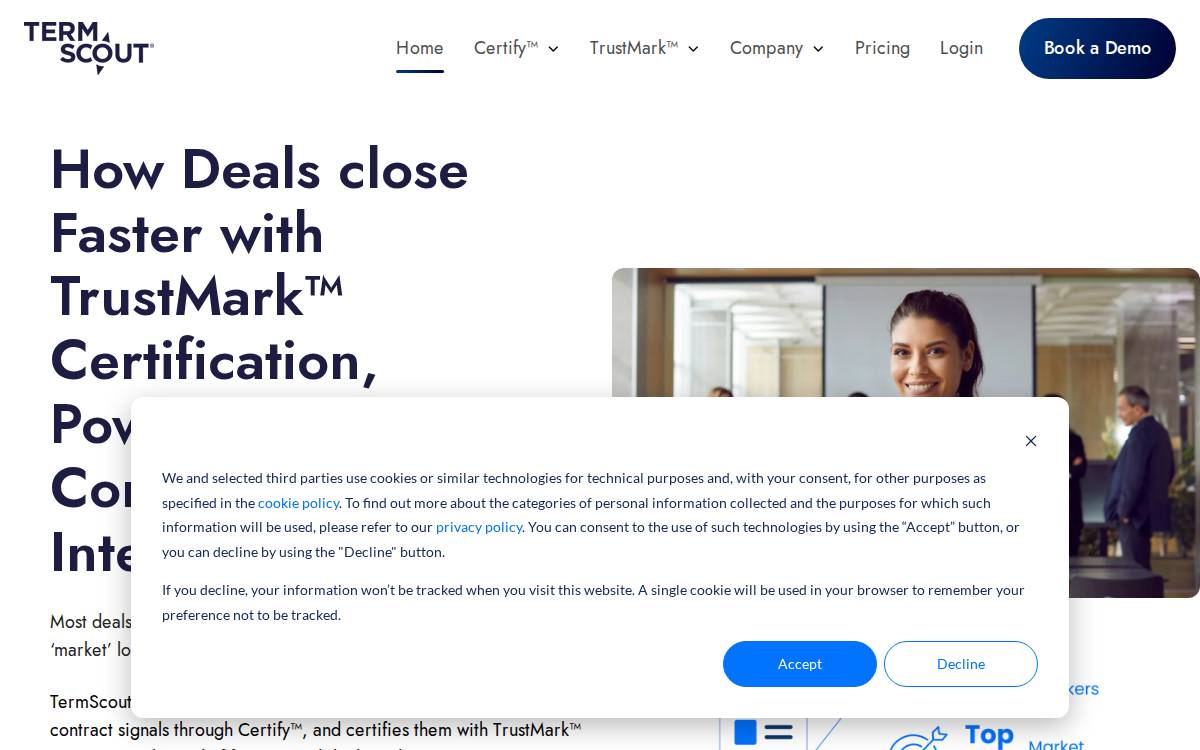 TermScout website preview