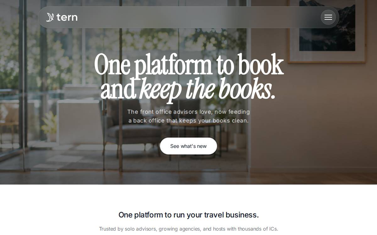 Tern website preview
