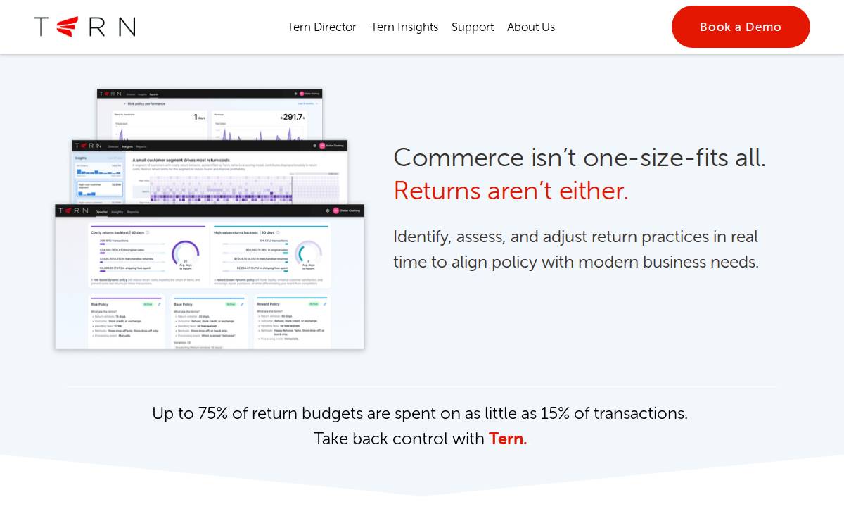 TERN website preview