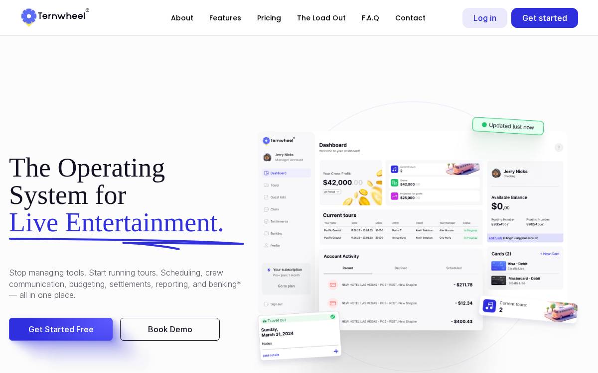 ternwheel website preview