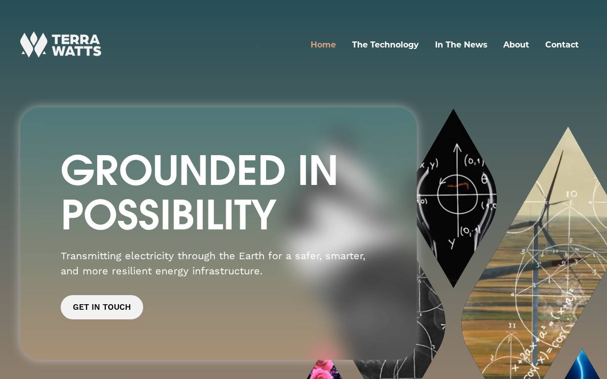 Terra Watts website preview