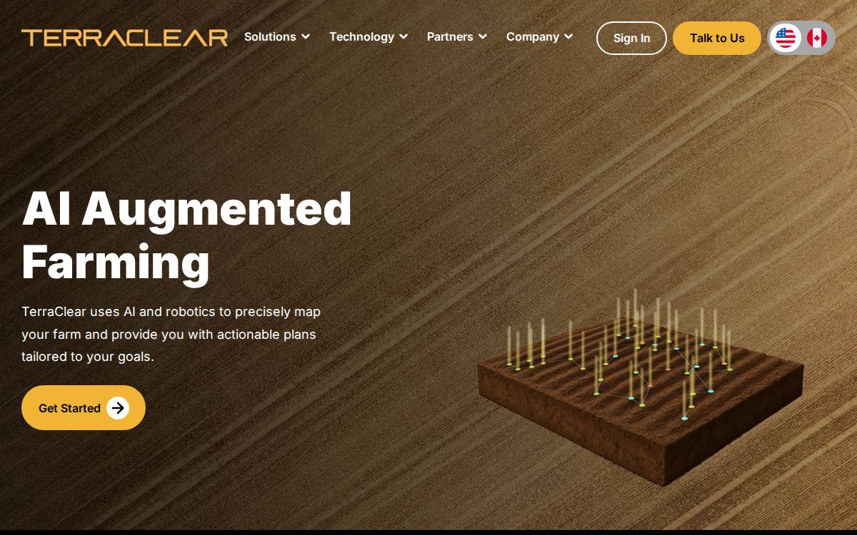 Terraclear website preview