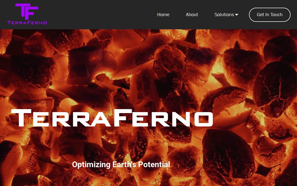 TerraFerno website preview